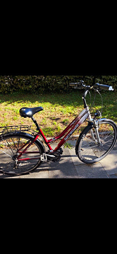 Bergamont city bike rot - city, rot/silber